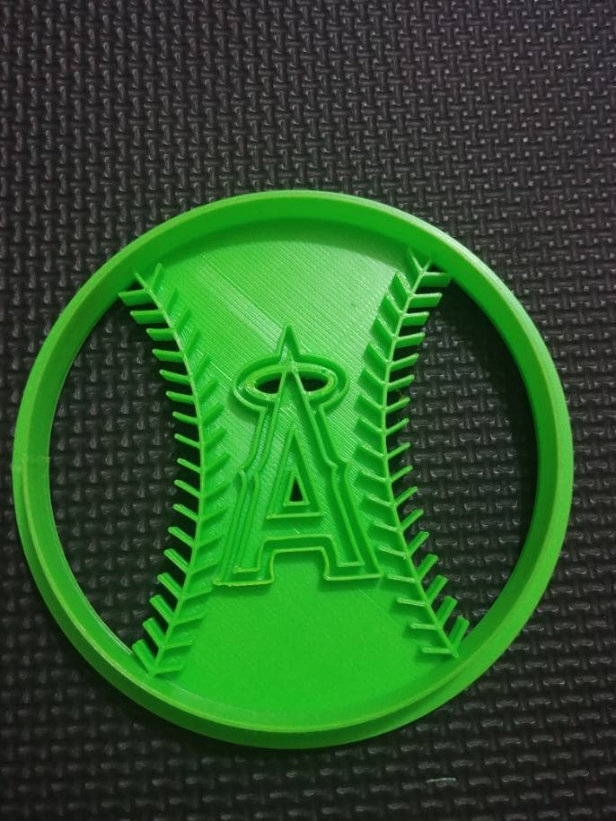3D Printed Cookie Cutter Inspired by the California Angels