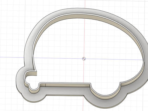 3D Model to Print Your Own Camper Trailer Cookie Cutter DIGITAL FILE ONLY
