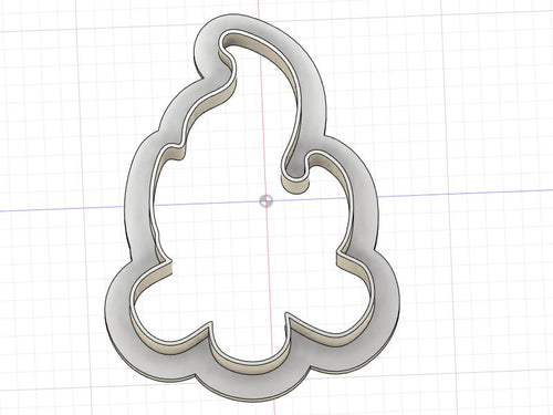 3D Model to Print Your Own Camp Fire Cookie Cutter DIGITAL FILE ONLY