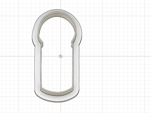 3D Model to Print Your Own Candle Cookie Cutter DIGITAL FILE ONLY