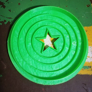 3D Printed Cookie Cutter Inspired by Captain America Shield