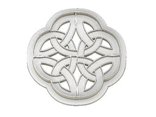 Load image into Gallery viewer, 3D Printed Round Celtic Knotwork Cookie Cutter
