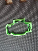 Load image into Gallery viewer, 3D Printed Check Engine Symbol Cookie Cutter