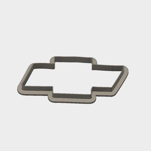 3D Model to Print Your Own American Car Bowtie Cookie Cutter DIGITAL FILE ONLY