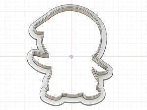 3D Printed Chibi Oogey Boogey Cookie Cutter