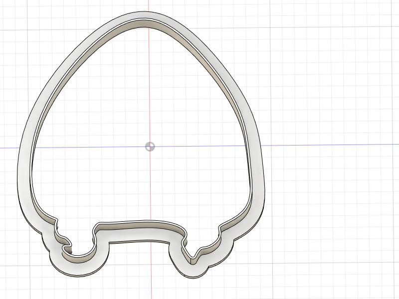 3D Printed Chibi Sarah Sanderson Cookie Cutter