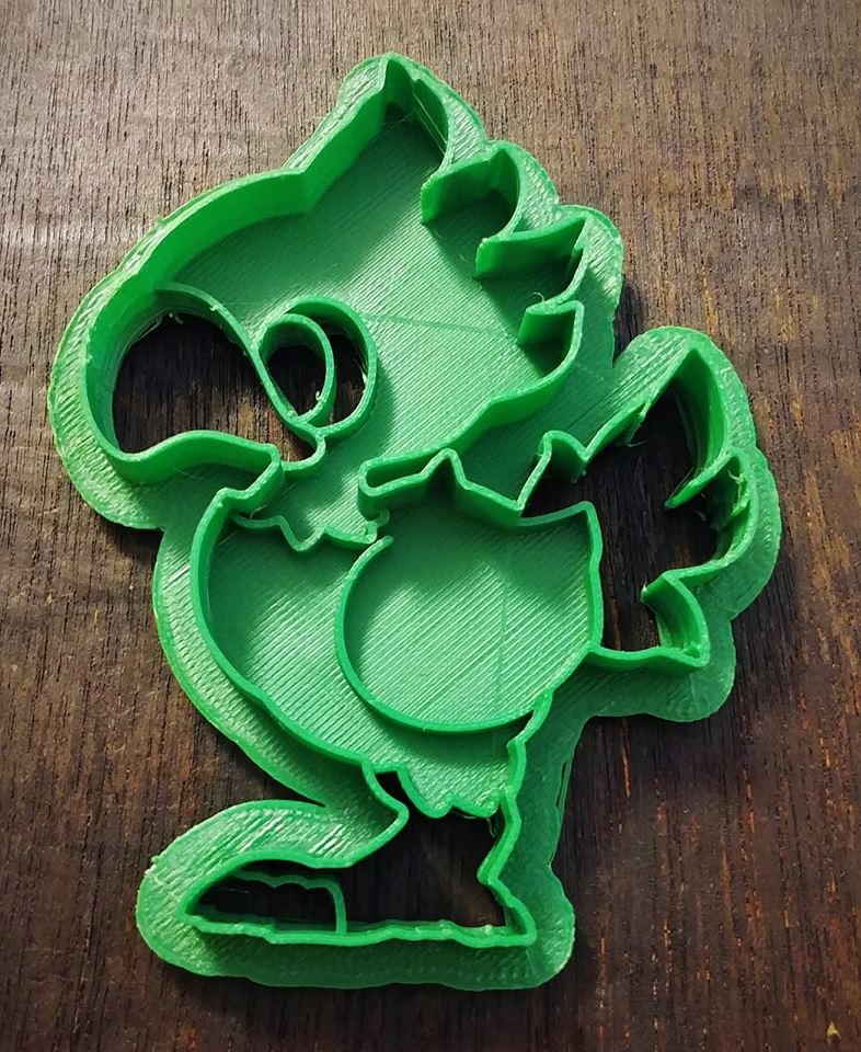 3D Printed Cookie Cutter Inspired by Final Fantasy Chocobo
