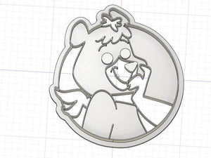 3D Printed Cookie Cutter Inspired by Hanna-Barberra Cindy Bear