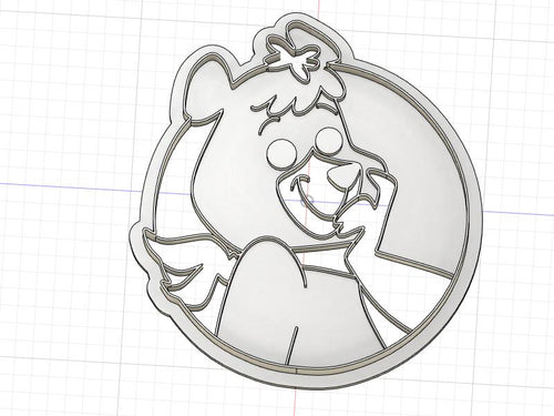 3D Model to Print Your Own Yogi's Cindy Bear Cookie Cutter DIGITAL FILE ONLY