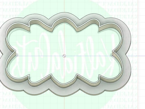 3D Printed Cloud Cookie Cutter