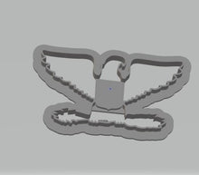 Load image into Gallery viewer, 3D Printed Cookie Cutter Inspired by the Colonel Rank Insignia for the USAF