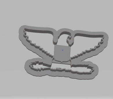 3D Model to Print Your Own USAF Colonel Insignia Cookie Cutter DIGITAL FILE ONLY