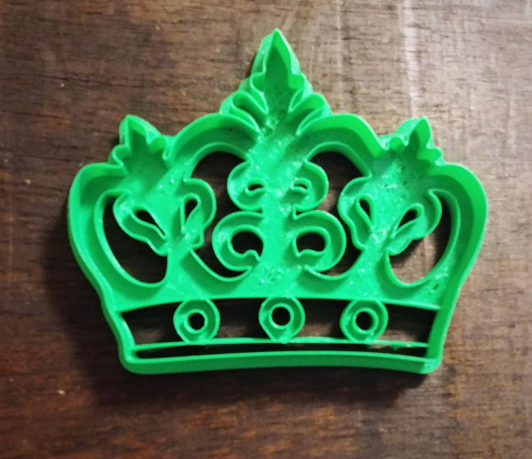 3D Printed Royal Crown Cookie Cutter