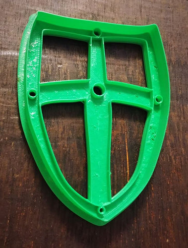 3D Printed Cookie Cutter Inspired by Crusader Shield