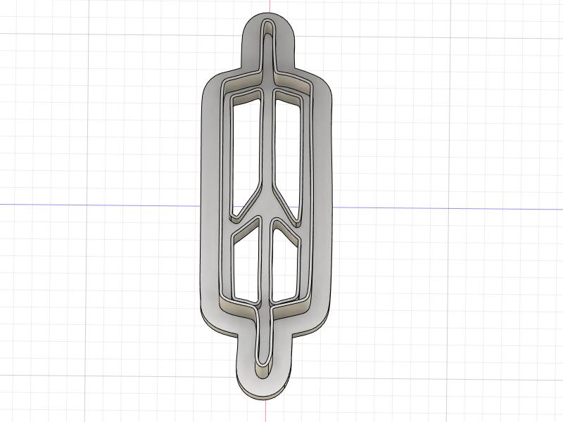 Copy of 3D Printed Cookie Cutter Inspired by CutlassEmblem