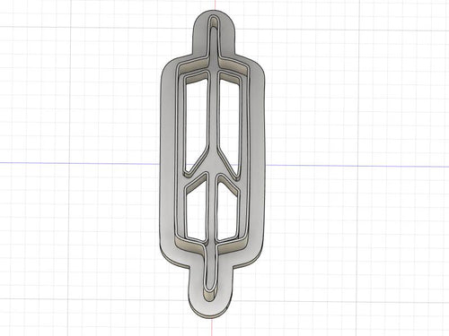 3D Model to Print Your Own Oldsmobile Cutlass Emblem Cookie Cutter DIGITAL FILE ONLY