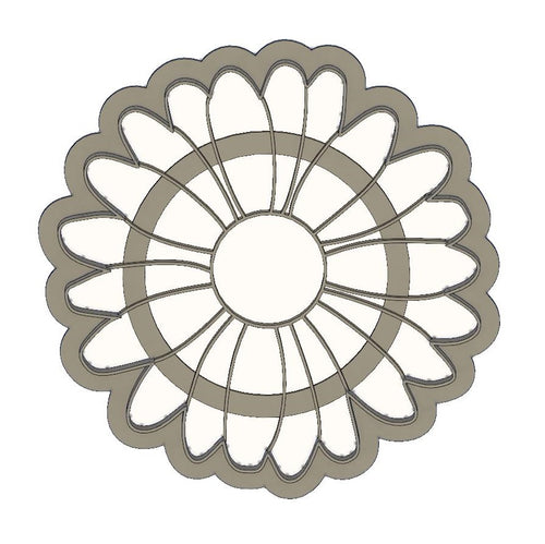3D Model to Print Your Own Daisy Flower Cookie Cutter DIGITAL FILE ONLY