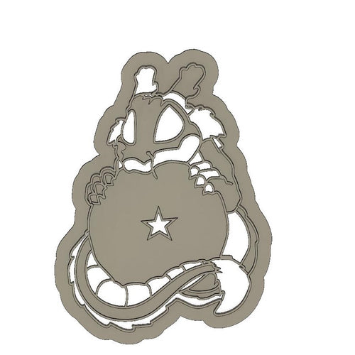 3D Model to Print Your Own Dragon Ball Baby Shenron Cookie Cutter DIGITAL FILE ONLY