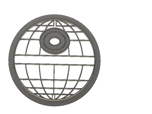3D Model to Print Your Own Death Star Cookie Cutter DIGITAL FILE ONLY