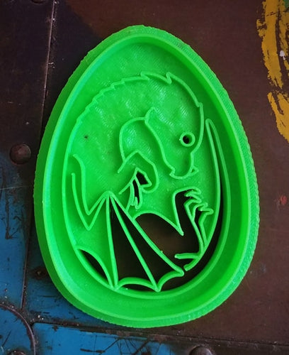 3D Printed Dragon Egg Cookie Cutter