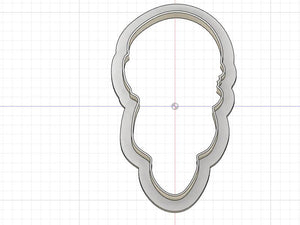 3D Printed Dreamcatcher Outline Cookie Cutter