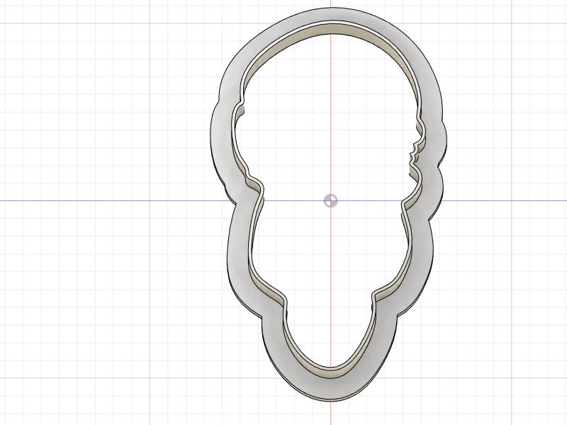 3D Printed Dreamcatcher Outline Cookie Cutter