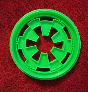 3D Printed Cookie Cutter Inspired by Star Wars Empire Symbol