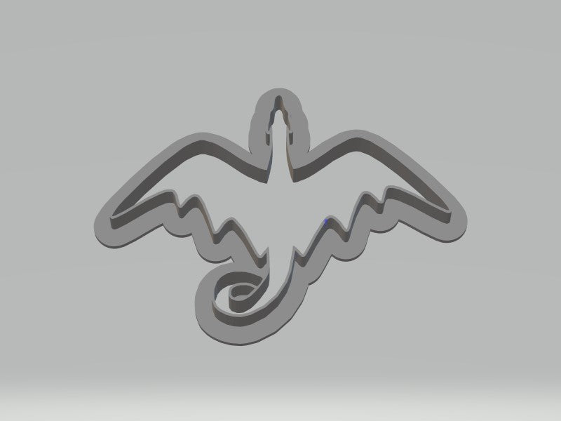 3D Printed European Dragon Cookie Cutter
