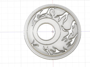 3D Printed Eyeball Cookie Cutter