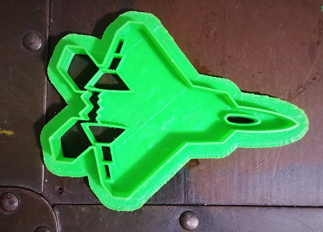 3D Printed USAF F-22 Raptor Cookie Cutter