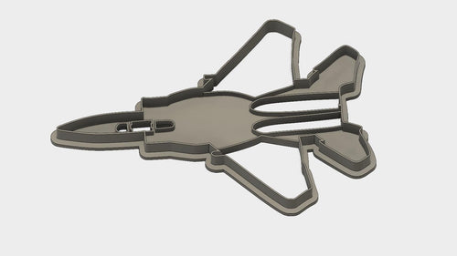3D Model to Print Your Own Sitting USAF F-15 with Details Cookie Cutter DIGITAL FILE ONLY