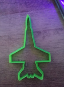 3D Printed Cookie Cutter Inspired by USN F-18 Hornet