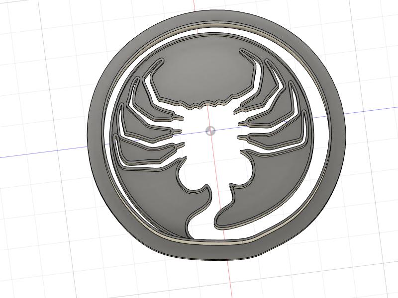 3D Printed Cookie Cutter Inspired by Aliens Facehugger