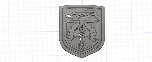 3D Printed Pontiac Fiero Car Badge