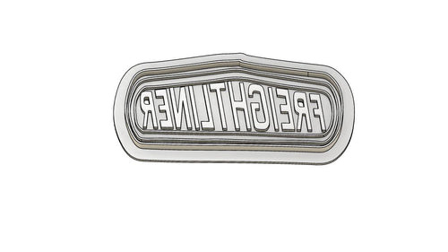 3D Printed Cookie Cutter Inspired by Freightliner Logo