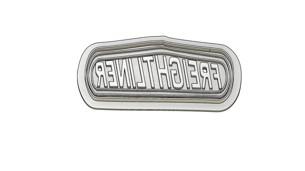 3D Printed Cookie Cutter Inspired by Freightliner Logo