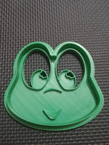 3D Printed Frog Face Cookie Cutter
