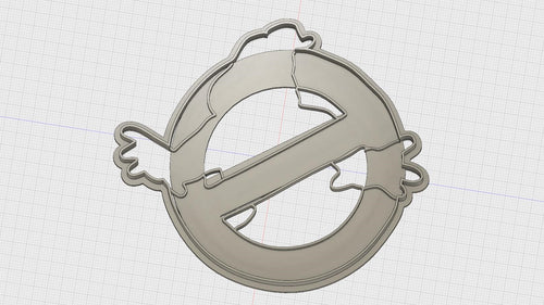 3D Model to Print Your Own Ghostbuster Cookie Cutter DIGITAL FILE ONLY