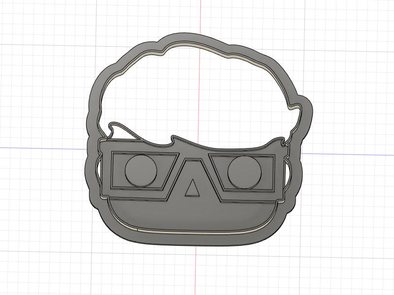 3D Printed Carrie Kelly  Robin Chibi Cookie Cutter