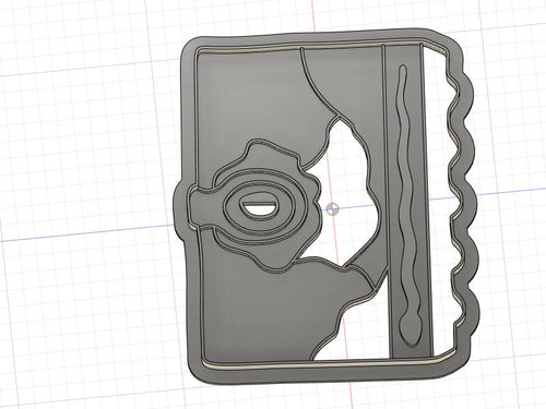 3D Model to Print Your Own Hocus Pocus Book Cutter DIGITAL FILE ONLY