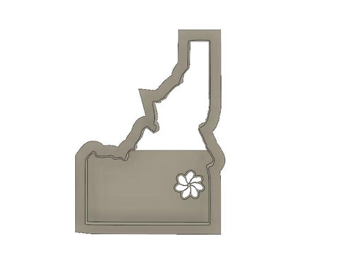 3D Printed Idaho Cookie Cutter