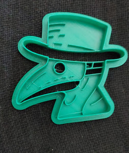 3D Printed Plague Doctor Cookie Cutter