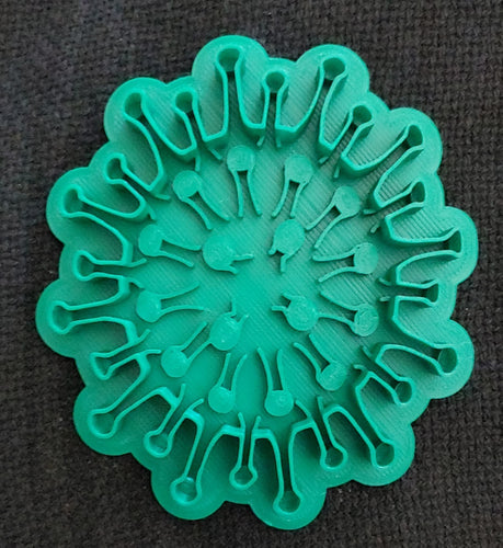 3D Printed Covid-19 Virus Cookie Cutter