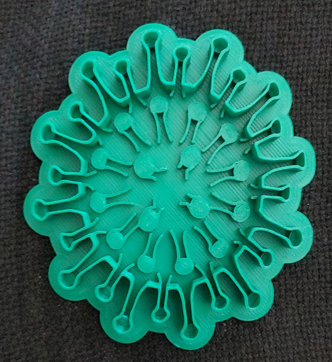 3D Printed Covid-19 Virus Cookie Cutter
