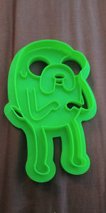 3D Printed Cookie Cutter Inspired by Adventure Time Jake the Dog