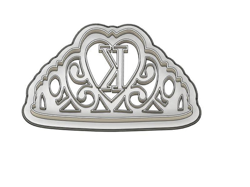 3D Printed Crown with a K Cookie Cutter