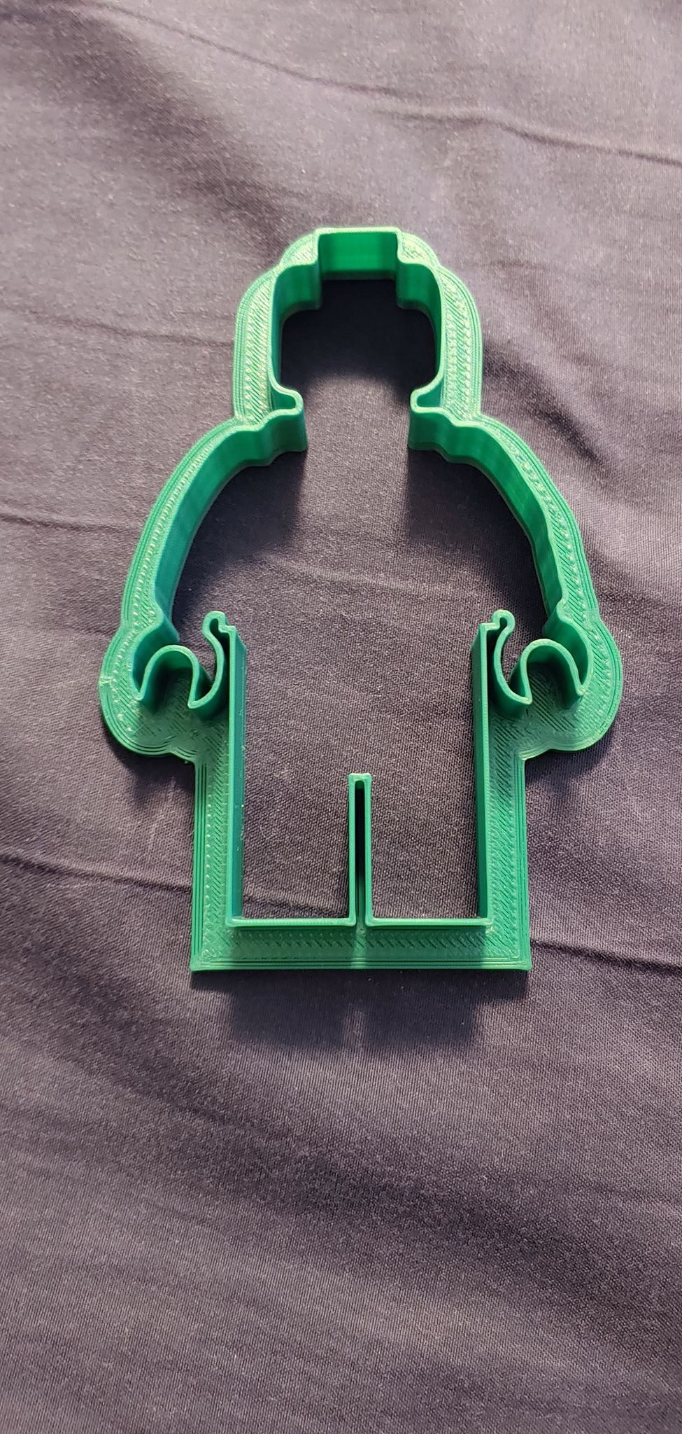 3D Printed Cookie Cutter Inspired by Lego Minifig