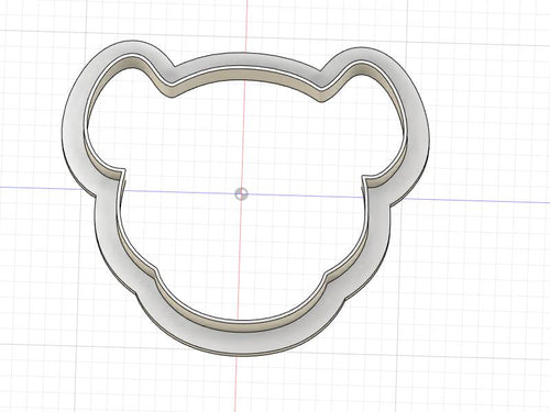 3D Printed Leopard Cookie Cutter