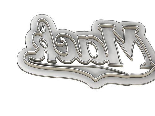 3D Printed Cookie Cutter Inspired by Mack Truck Logo
