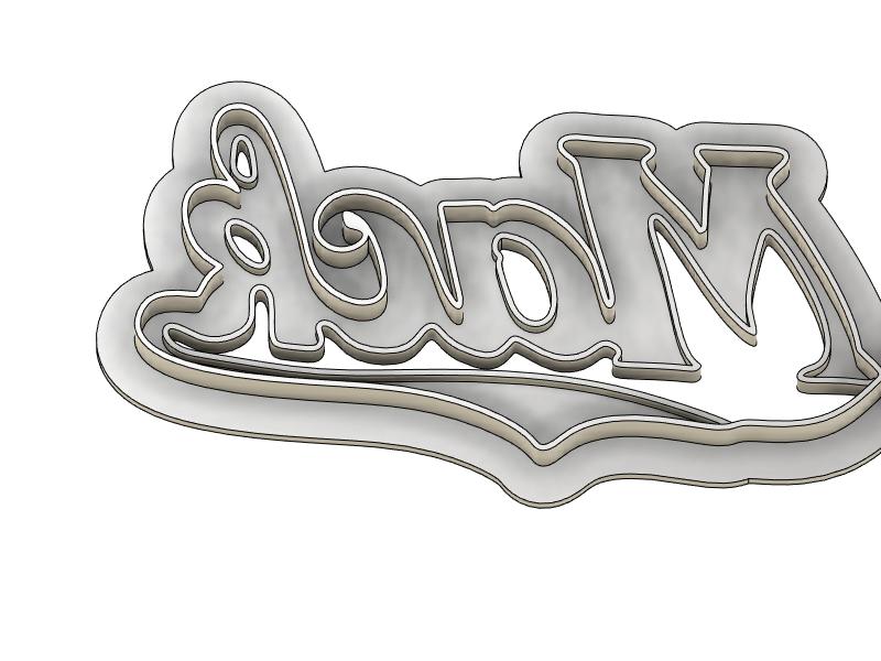 3D Printed Cookie Cutter Inspired by Mack Truck Logo